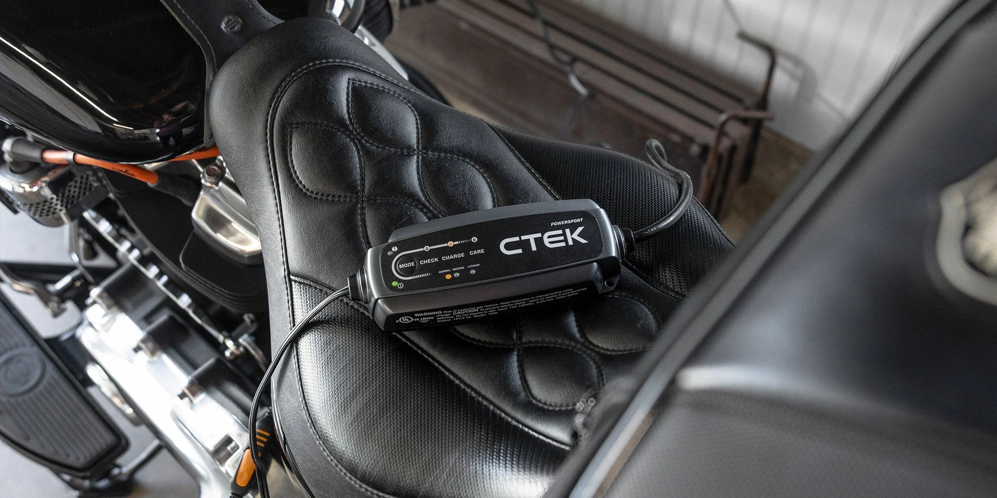 Ctek CT5 POWERSPORT Batteriladdare - Image 3