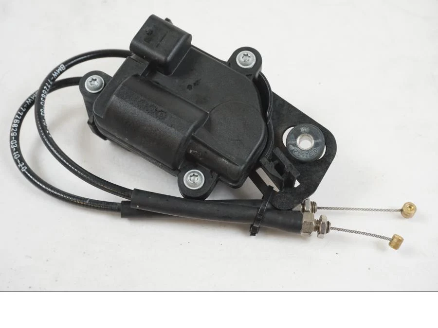 Avgasspjällmotor