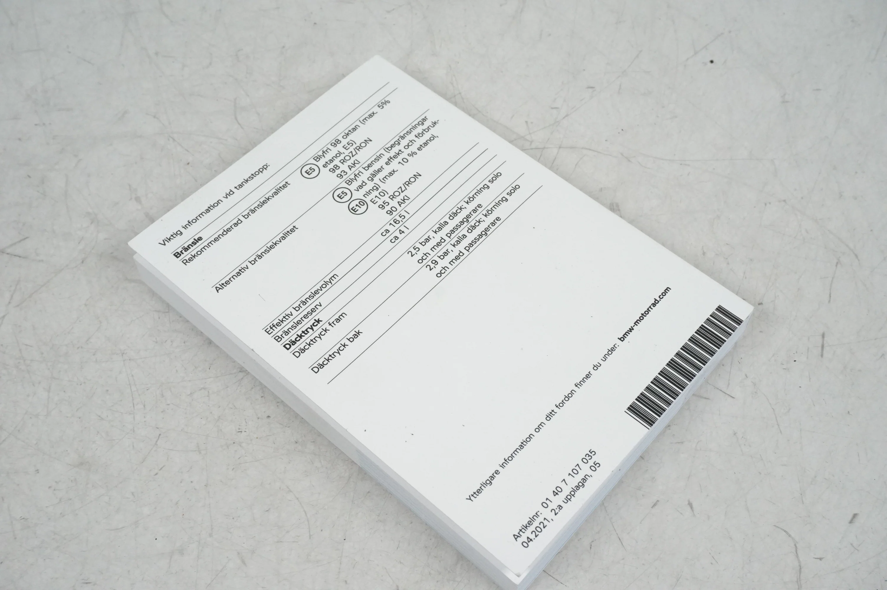 Instruktionsbok - Image 2