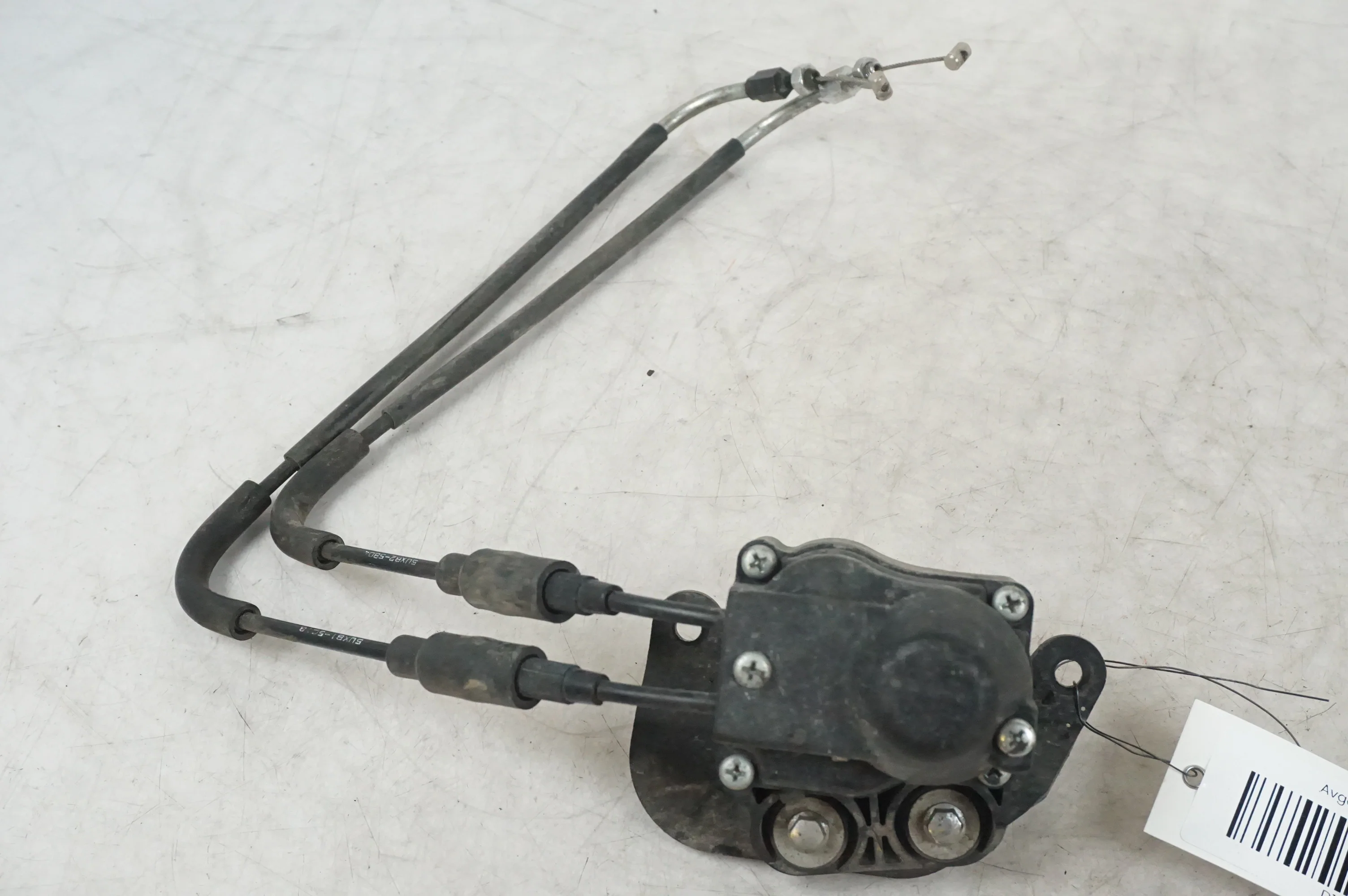 Avgasspjällmotor