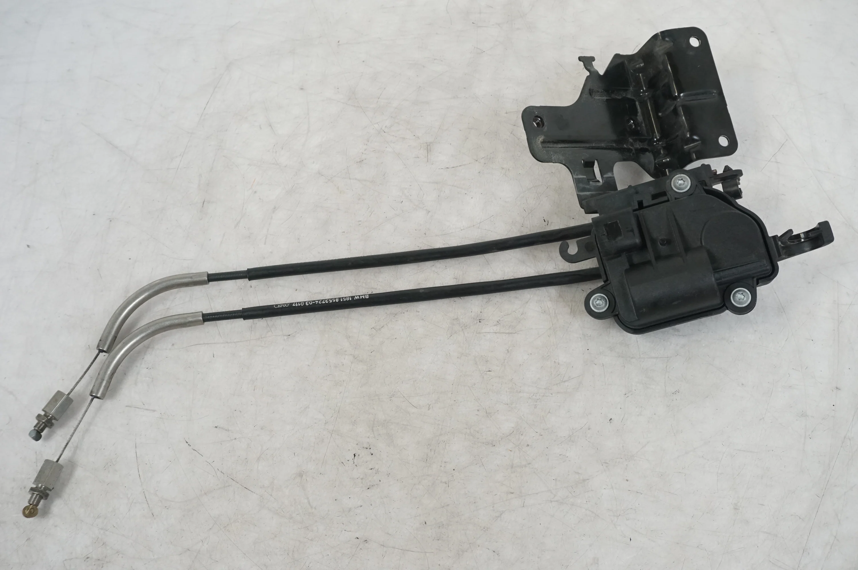 Avgasspjällmotor