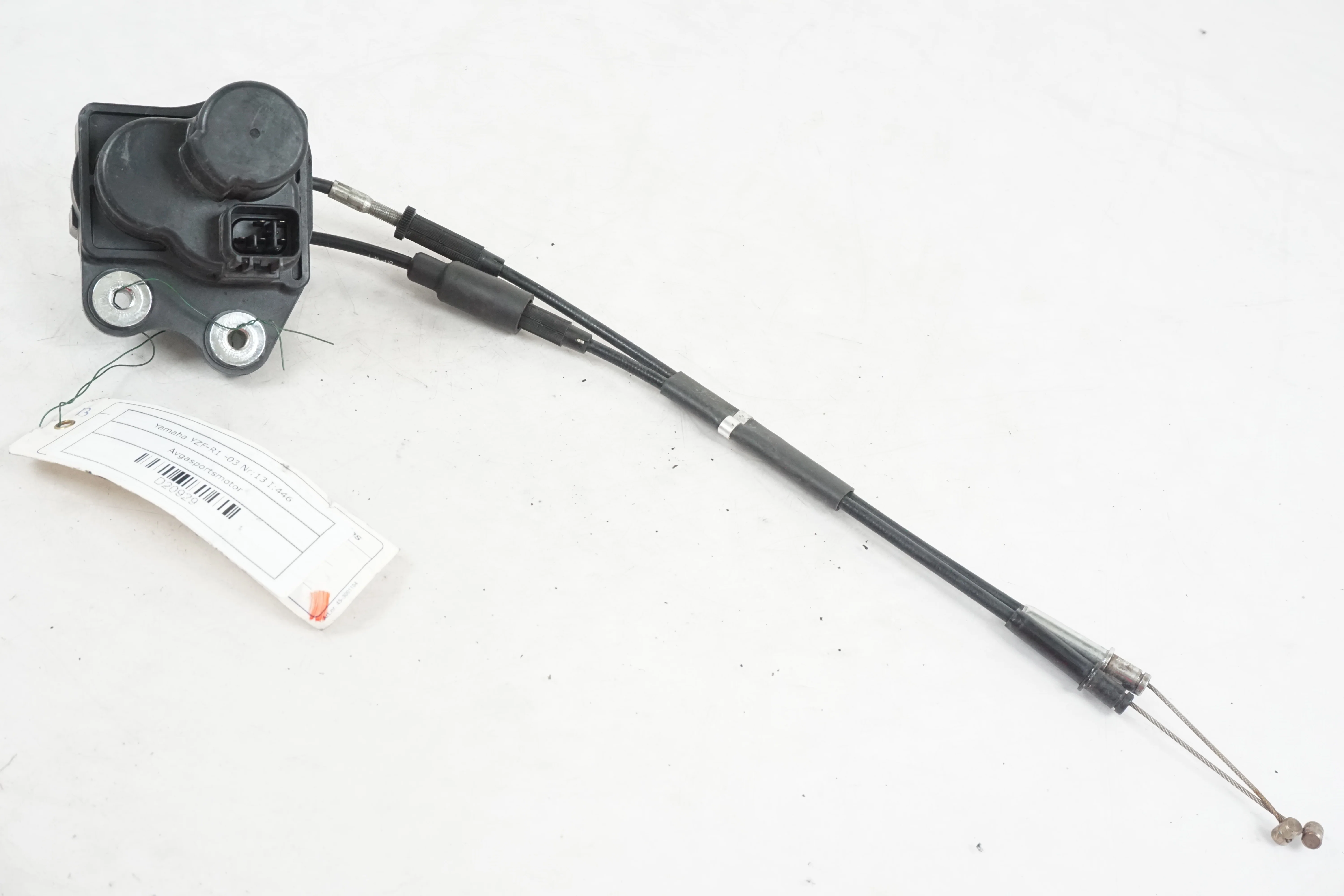 Avgasspjällmotor