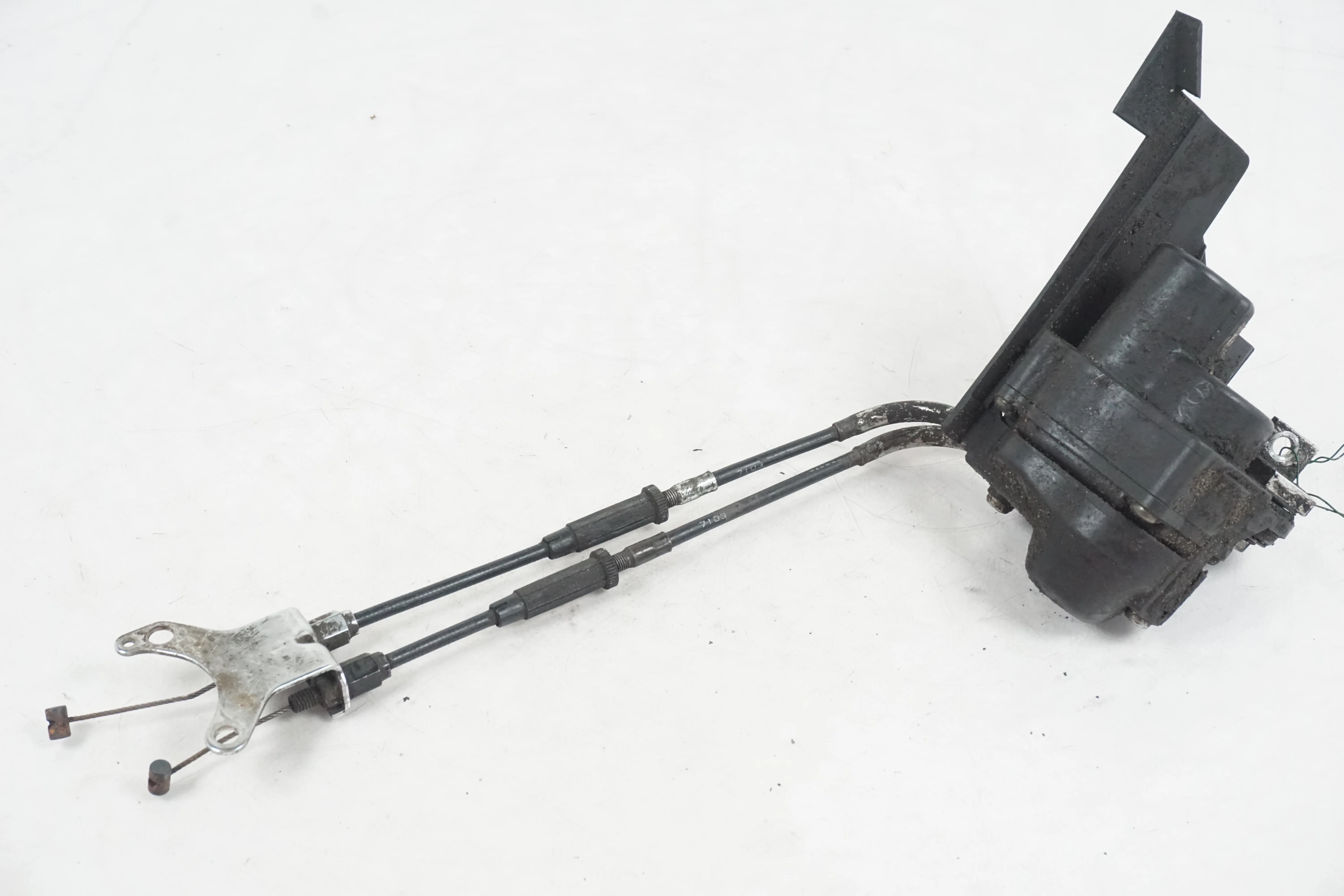 Avgasspjällmotor