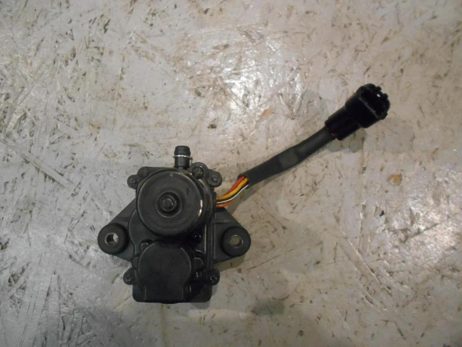 Avgasspjällmotor