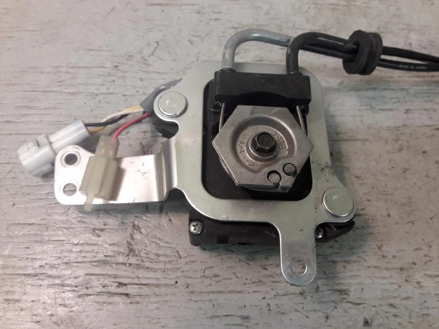 Avgasspjällmotor