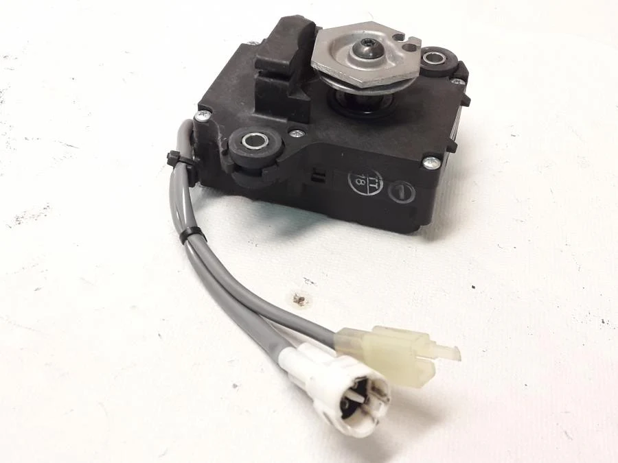Avgasspjällmotor