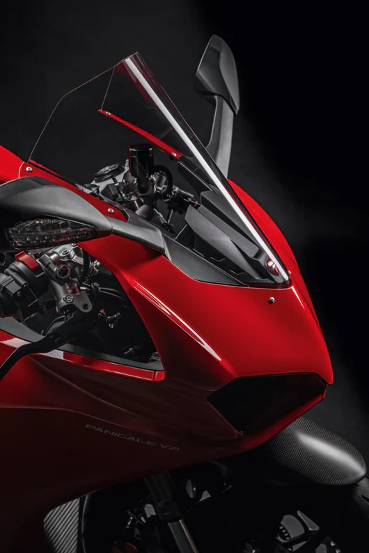 Ducati Hög Vindruta Klar Panigale V4 / V2 - Image 2